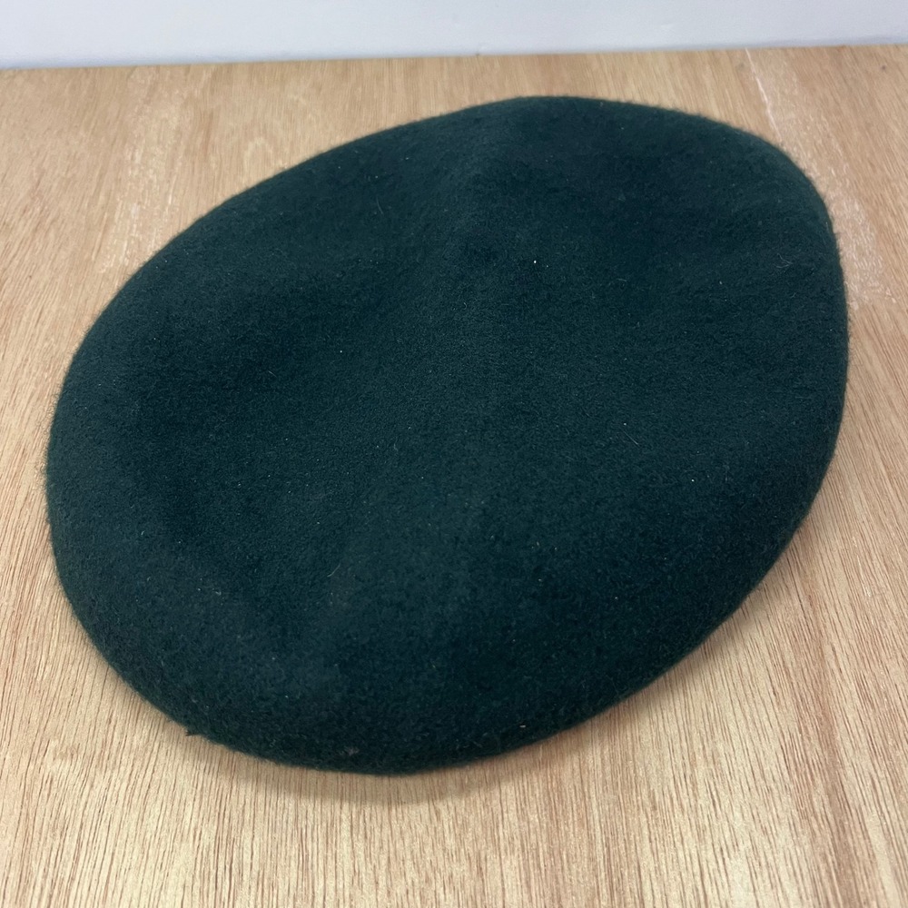 Bancroft Beret Mens 7 Green Army US Military Wool Ranger DLA100-91-D-4056 Uni